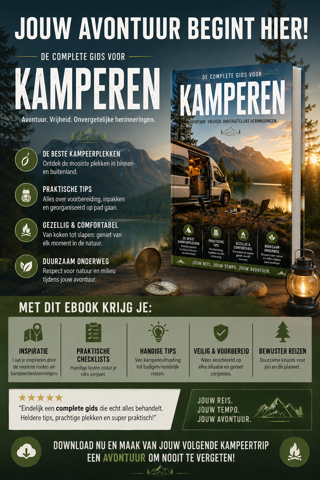 De complete gids voor Kamperen